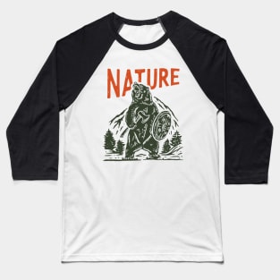 Nature Bear Baseball T-Shirt
